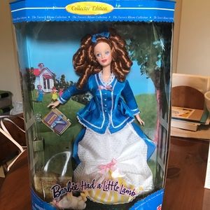 Barbie had a little lamb
